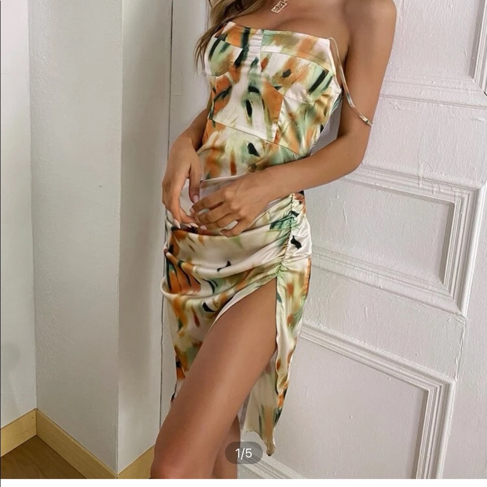Tie dye dress